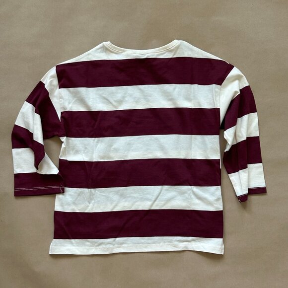 NWT Zara Long Sleeve T-Shirt Stripes - Picture 5 of 5